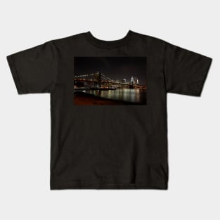 Brooklyn Bridge New York City Kids T-Shirt